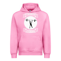 Fuchsia Pink Stronger Everday Urban Hoodie - Bettercallsaul