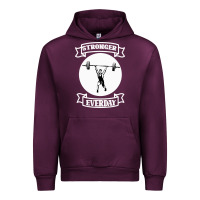 Mauve Wine Stronger Everday Urban Hoodie - Bettercallsaul