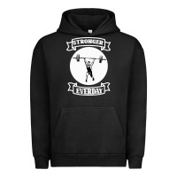 Pigment Black Stronger Everday Urban Hoodie - Bettercallsaul