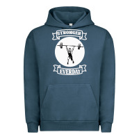 Pigment Midnight Navy Stronger Everday Urban Hoodie - Bettercallsaul