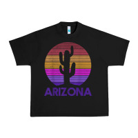 Arizona   Vintage Retro Cactus Souvenir Gift T Shirt Urban Heavy Tee | Teevron