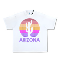 White arizona   vintage retro cactus souvenir gift t shirt Urban Heavy Tee - linhVisuals