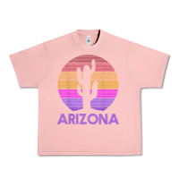Salmon arizona   vintage retro cactus souvenir gift t shirt Urban Heavy Tee - linhVisuals