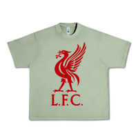 Oil Green LIVERPOOL TEAM Urban Heavy Tee - linhVisuals