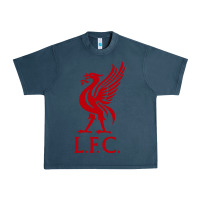 Midnight Navy LIVERPOOL TEAM Urban Heavy Tee - linhVisuals