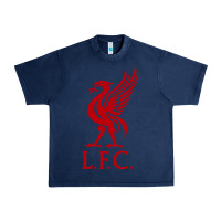 Navy LIVERPOOL TEAM Urban Heavy Tee - linhVisuals