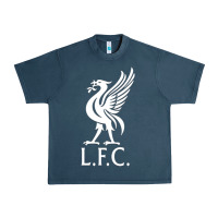 Midnight Navy LIVERPOOL CLUB Urban Heavy Tee - linhVisuals