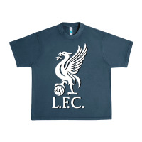 Midnight Navy LIVERPOOL CLUB POPULAR Urban Heavy Tee - linhVisuals