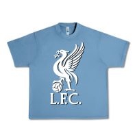 Pebble Blue LIVERPOOL CLUB POPULAR Urban Heavy Tee - linhVisuals