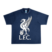 Navy LIVERPOOL CLUB POPULAR Urban Heavy Tee - linhVisuals