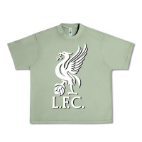Oil Green LIVERPOOL CLUB POPULAR Urban Heavy Tee - linhVisuals