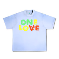Grape Ice reggae colors t  shirtone love reggae lovers pattern t  shirt Urban Heavy Tee - linhVisuals