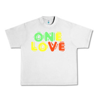 Lunar Rock reggae colors t  shirtone love reggae lovers pattern t  shirt Urban Heavy Tee - linhVisuals