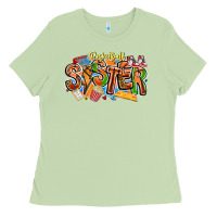 Matcha basketball sister Ladies Tee - CowhideDigitalArt
