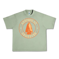 Oil Green arrowhead collector essential Urban Heavy Tee - linhVisuals