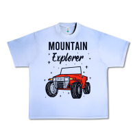 Grape Ice mountain explorer Urban Heavy Tee - linhVisuals