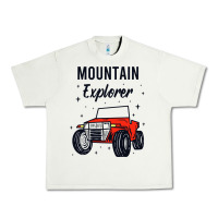 Pistachio mountain explorer Urban Heavy Tee - linhVisuals
