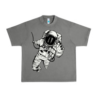 Tornado astronaut in the space Urban Heavy Tee - linhVisuals