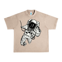 French Oak astronaut in the space Urban Heavy Tee - linhVisuals