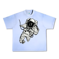 Grape Ice astronaut in the space Urban Heavy Tee - linhVisuals