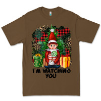 Cacao I'm Watching You Elf Premium Tee - FaDigitalArtStudio