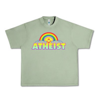 Oil Green atheist2 Urban Heavy Tee - linhVisuals
