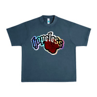 Midnight Navy holographic halsey hopeless fountai Urban Heavy Tee - linhVisuals