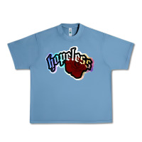 Pebble Blue holographic halsey hopeless fountai Urban Heavy Tee - linhVisuals