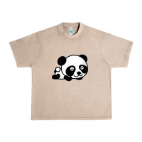French Oak baby panda bear Urban Heavy Tee - linhVisuals