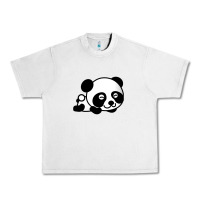 Lunar Rock baby panda bear Urban Heavy Tee - linhVisuals