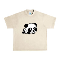 Sandshell baby panda bear Urban Heavy Tee - linhVisuals