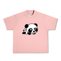 Salmon baby panda bear Urban Heavy Tee - linhVisuals