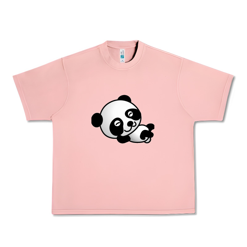 Baby Panda Bear Urban Heavy Tee by linhVisuals | Teevron