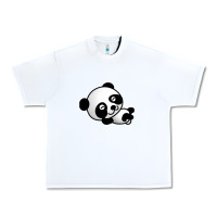 White baby panda bear Urban Heavy Tee - linhVisuals
