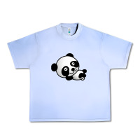 Grape Ice baby panda bear Urban Heavy Tee - linhVisuals