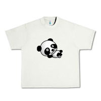 Pistachio baby panda bear Urban Heavy Tee - linhVisuals