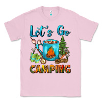 Bubblegum Pink Let's Go Camping Coffee Mug Classic Tee - FaDigitalArtStudio