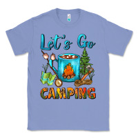 Colony Blue Let's Go Camping Coffee Mug Classic Tee - FaDigitalArtStudio