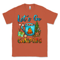 Copper Let's Go Camping Coffee Mug Classic Tee - FaDigitalArtStudio
