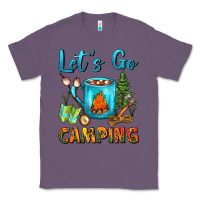 Lavender Let's Go Camping Coffee Mug Classic Tee - FaDigitalArtStudio