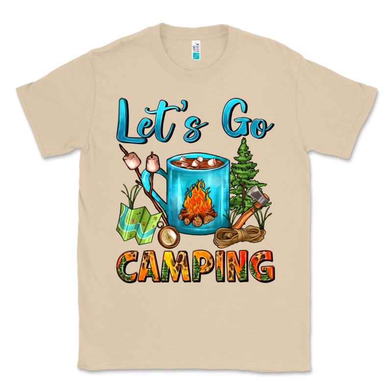 Let's Go Camping Coffee Mug Classic Tee by FaDigitalArtStudio | Teevron
