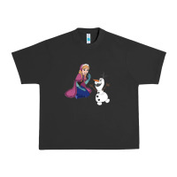 Olaf And  Elsa Urban Heavy Tee | Teevron