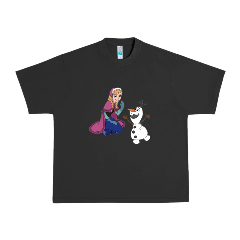 Olaf And  Elsa Urban Heavy Tee by linhVisuals | Teevron
