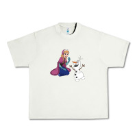 Pistachio olaf and  elsa Urban Heavy Tee - linhVisuals