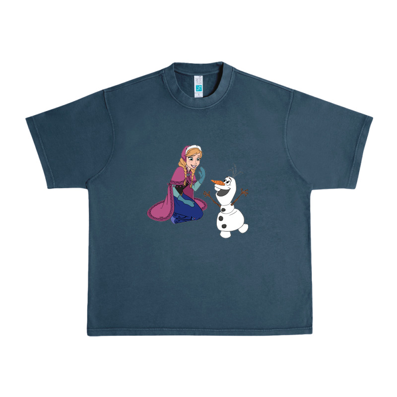 Olaf And  Elsa Urban Heavy Tee by linhVisuals | Teevron