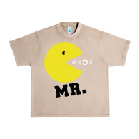 French Oak Mr Pacman Urban Heavy Tee - linhVisuals