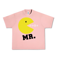 Salmon Mr Pacman Urban Heavy Tee - linhVisuals