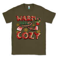 Army Green warm and cozy Classic Tee - BarkalooDesign