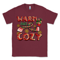 Burgundy warm and cozy Classic Tee - BarkalooDesign