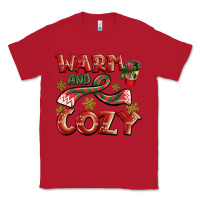 Red warm and cozy Classic Tee - BarkalooDesign